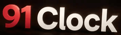 91 Clock Game Logo